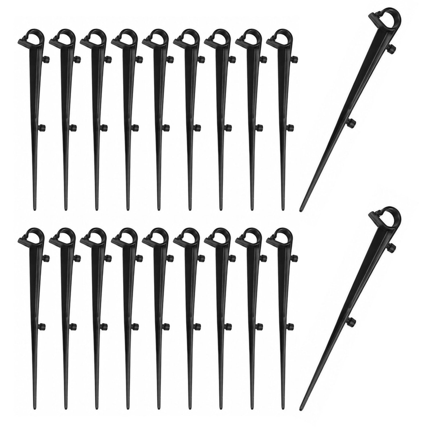 YouXunGS 20 Pcs Gutter Brush Clips, product photo