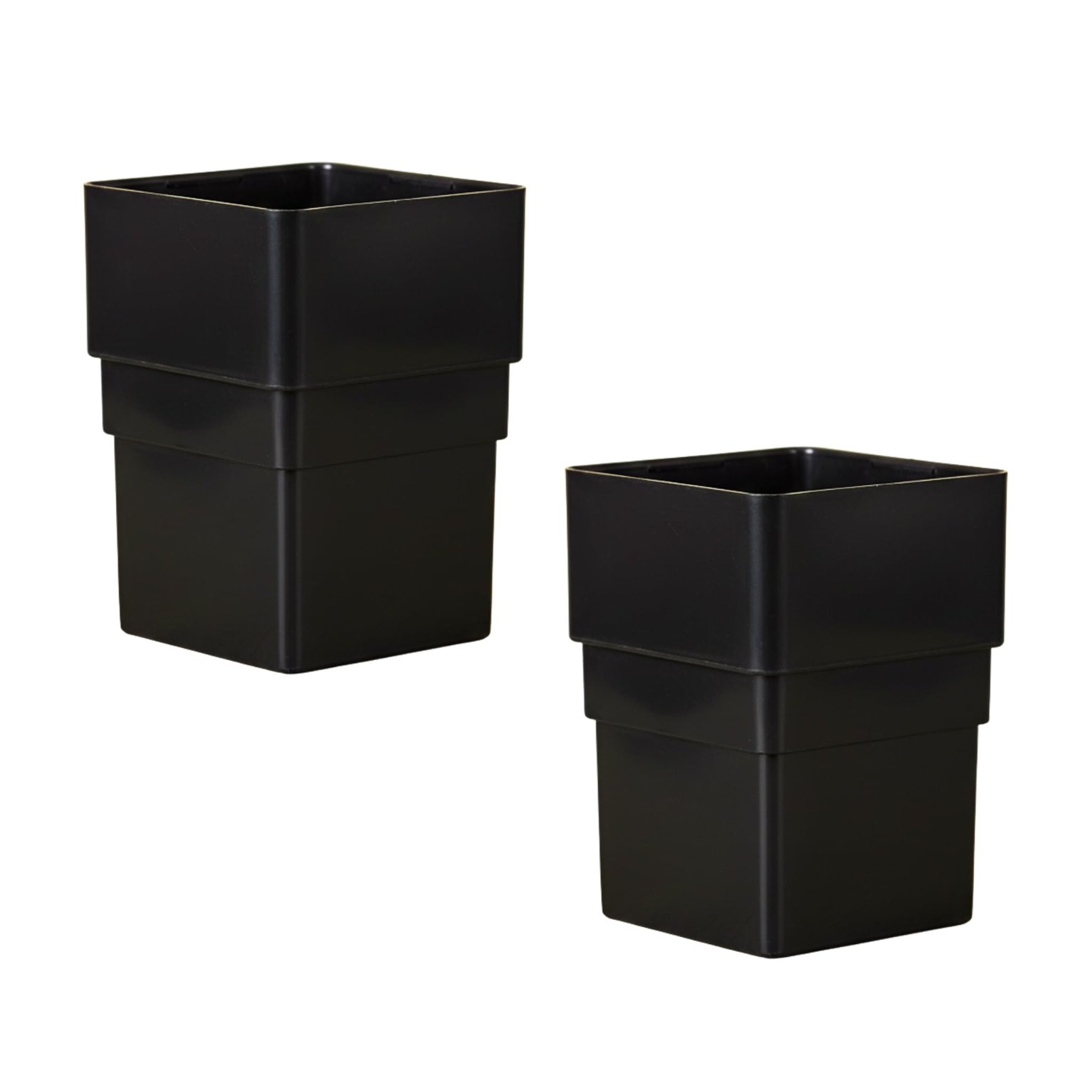 SHMOX 65mm Square Downpipe Connector for Square Guttering, product photo