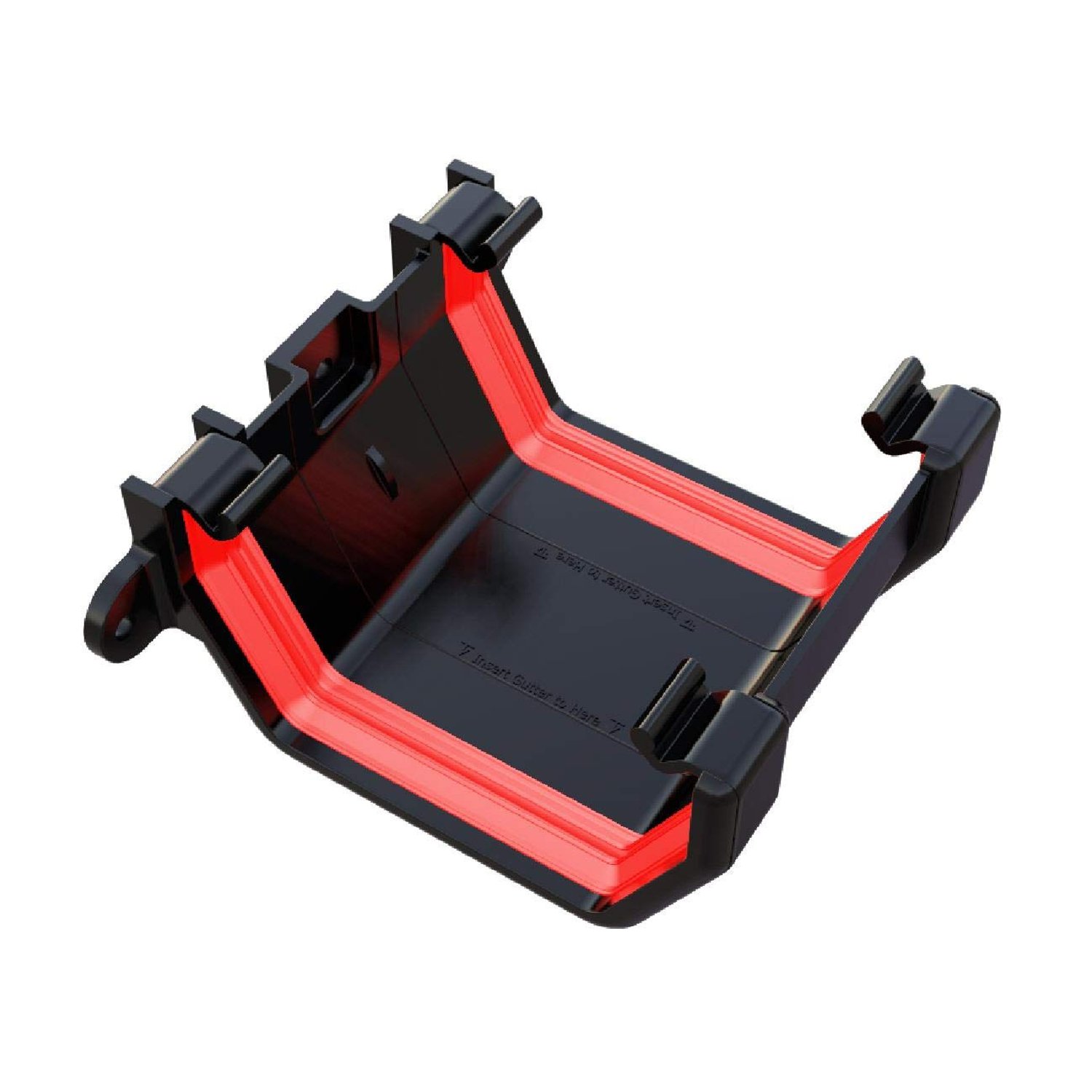 Freeflow Black Square Gutter Union Joint, product photo