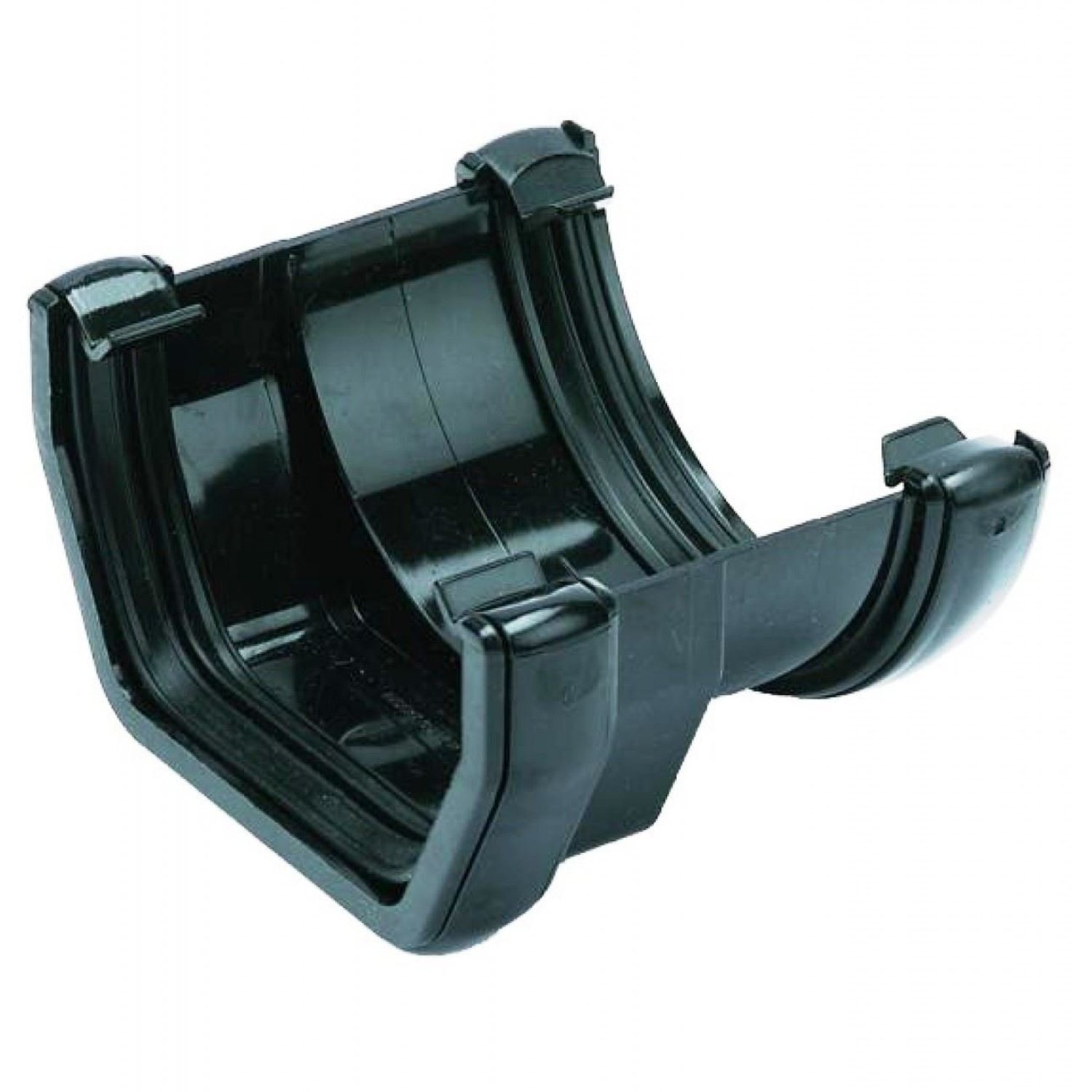 FloPlast 114mm Square to 112mm Round Gutter Adapter, product photo