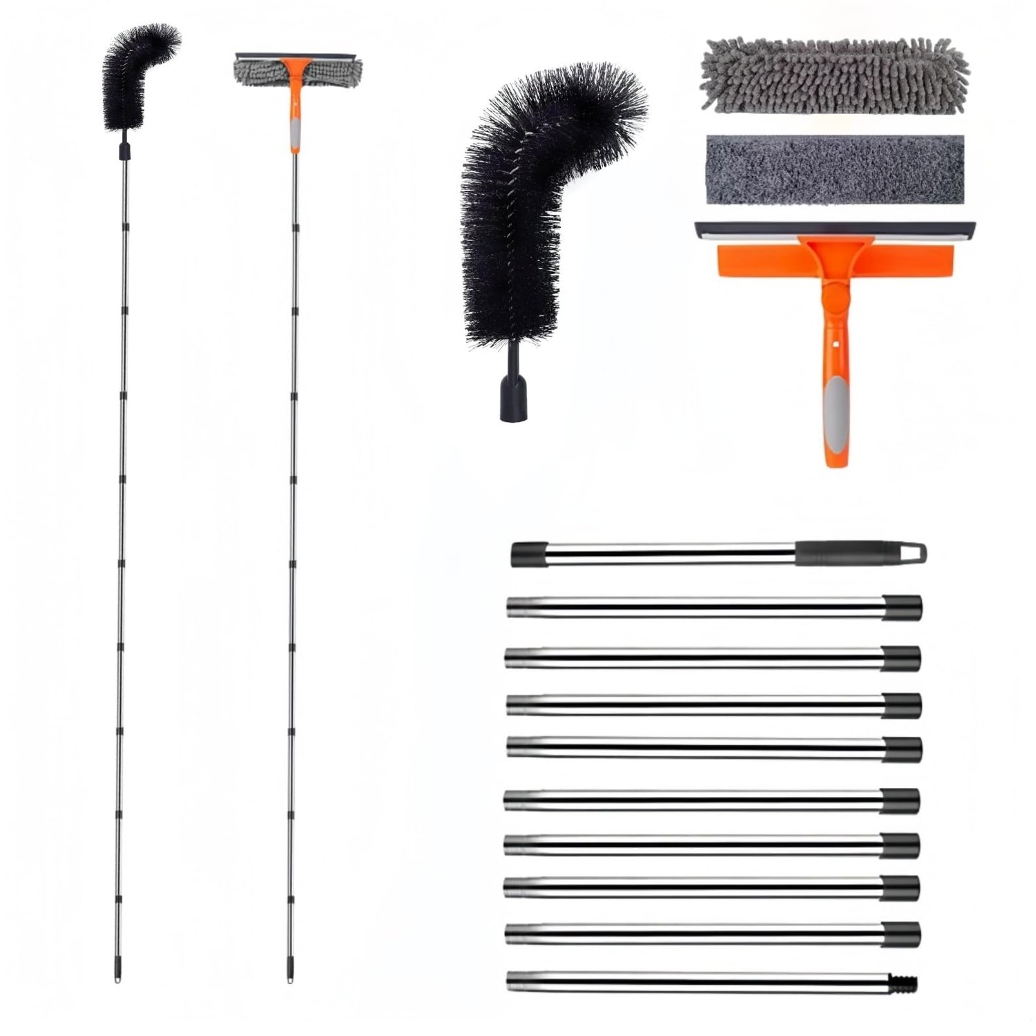 MC-Hotfire 3.95m Window Squeegee Cleaner Tool Kit, product photo